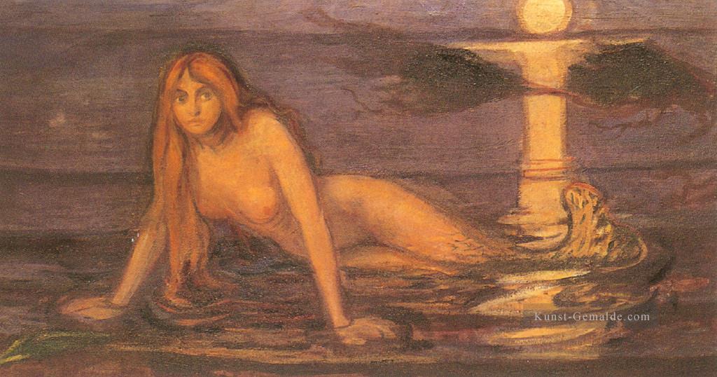 Edvard Munch Dame aus dem Meer Abstract Nude Ölgemälde